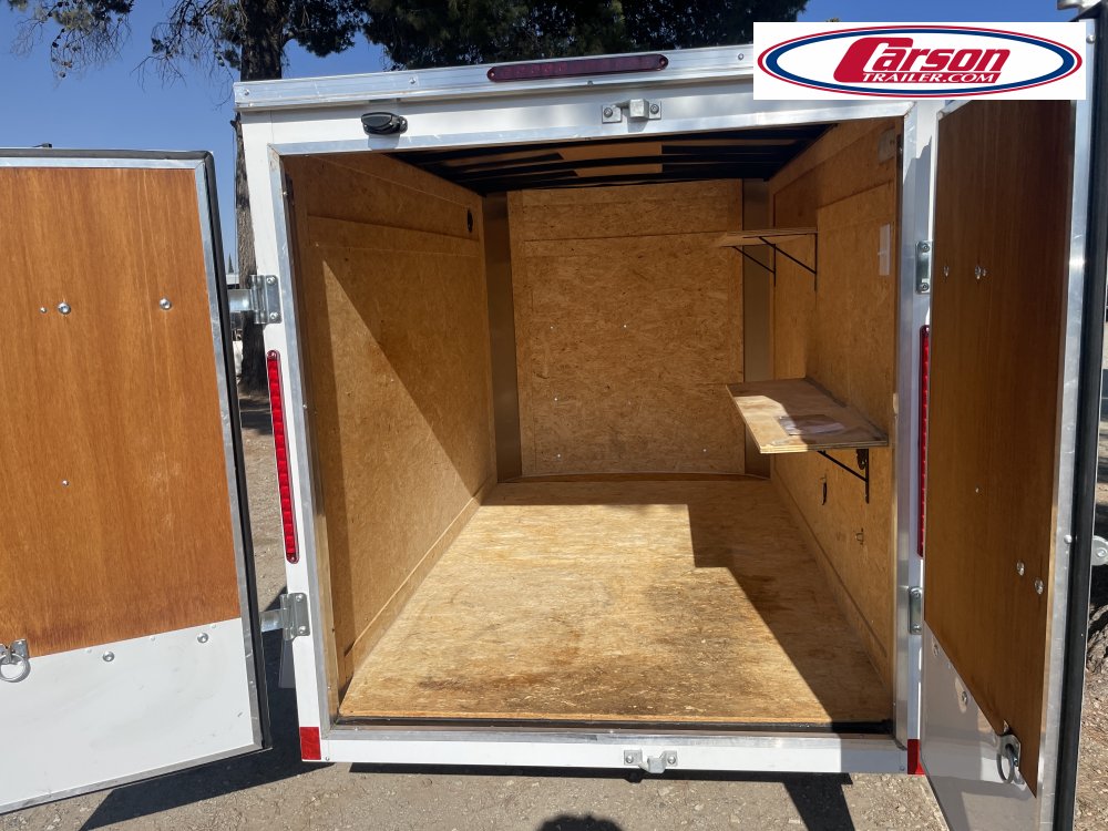 5X8 ENCLOSED TRAILER WITH REAR BARN DOORS