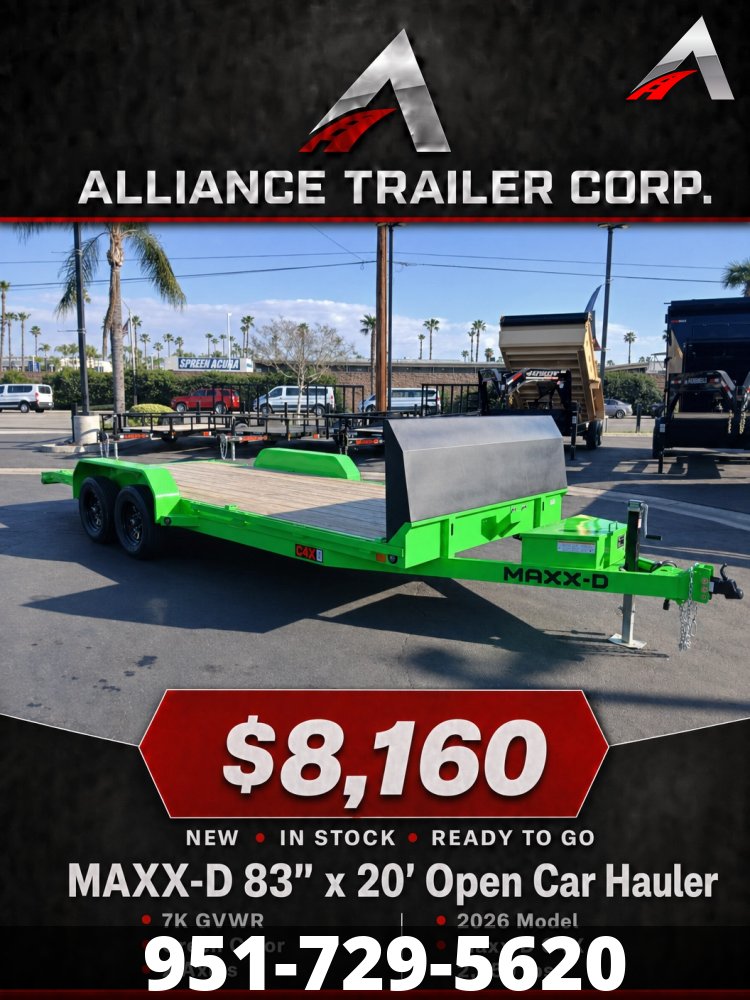 83x20 Maxx-D Open Car Hauler