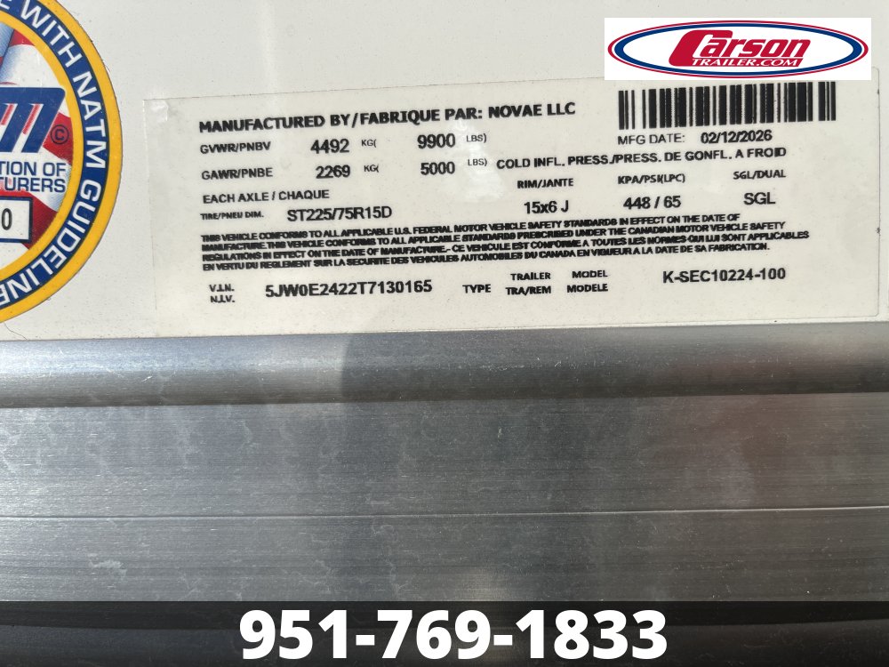 102x24 Look Enclosed Car Hauler