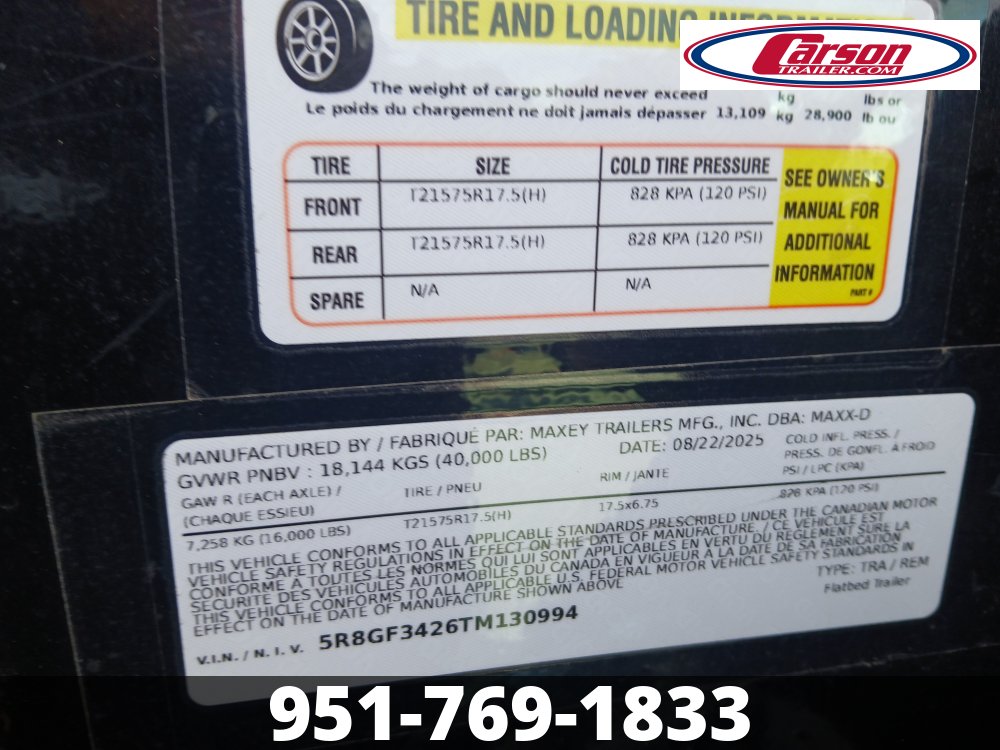 102x34 Maxx-D Deck over Flatbed