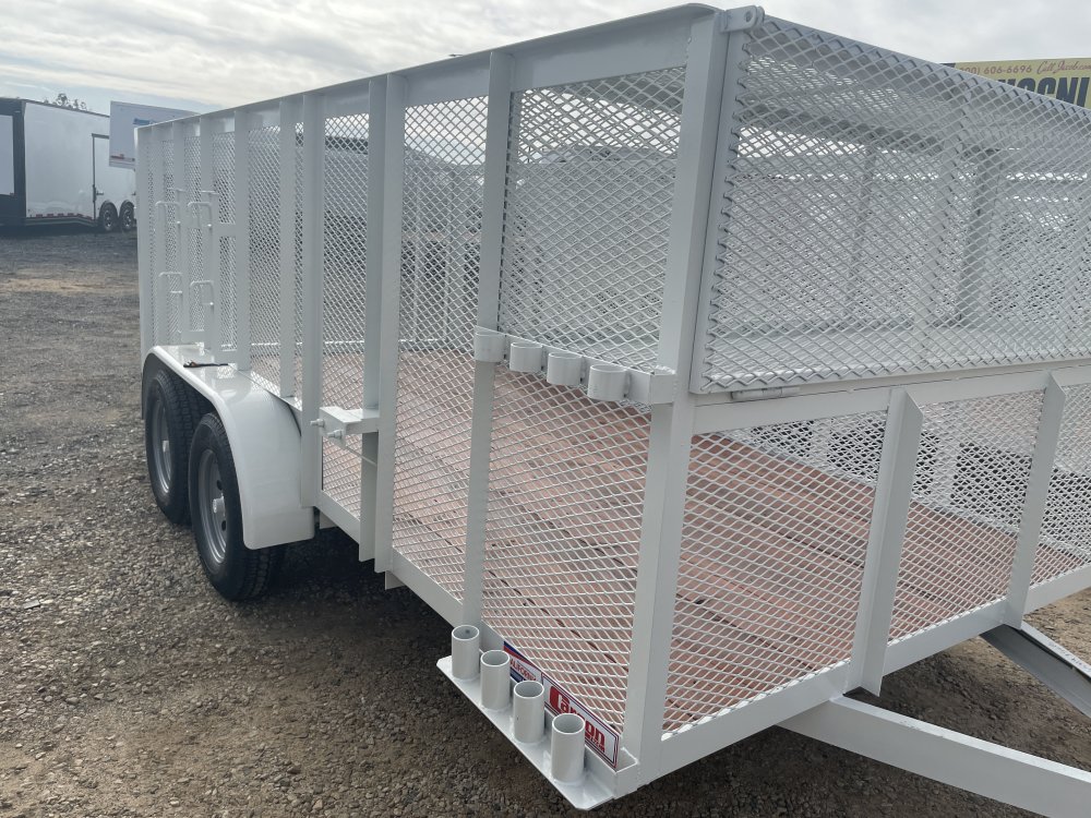 2024 CARSON 6.5' X 14' CUSTOM UTILITY TRAILER 7K