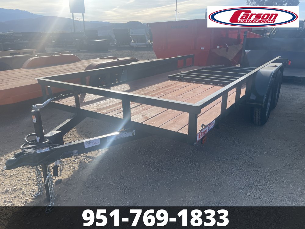 2025 CARSON 6.5' X 16' T/A STANDARD UTILITY TRAILER