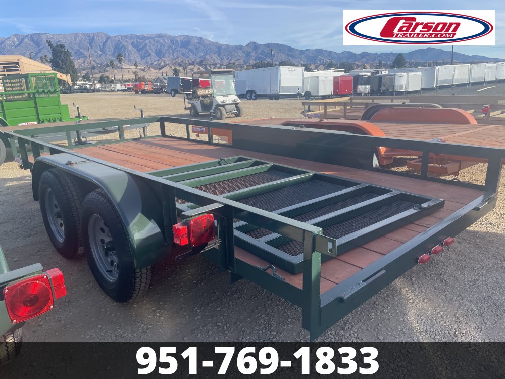 2025 CARSON 6.5' X 16' T/A STANDARD UTILITY TRAILER