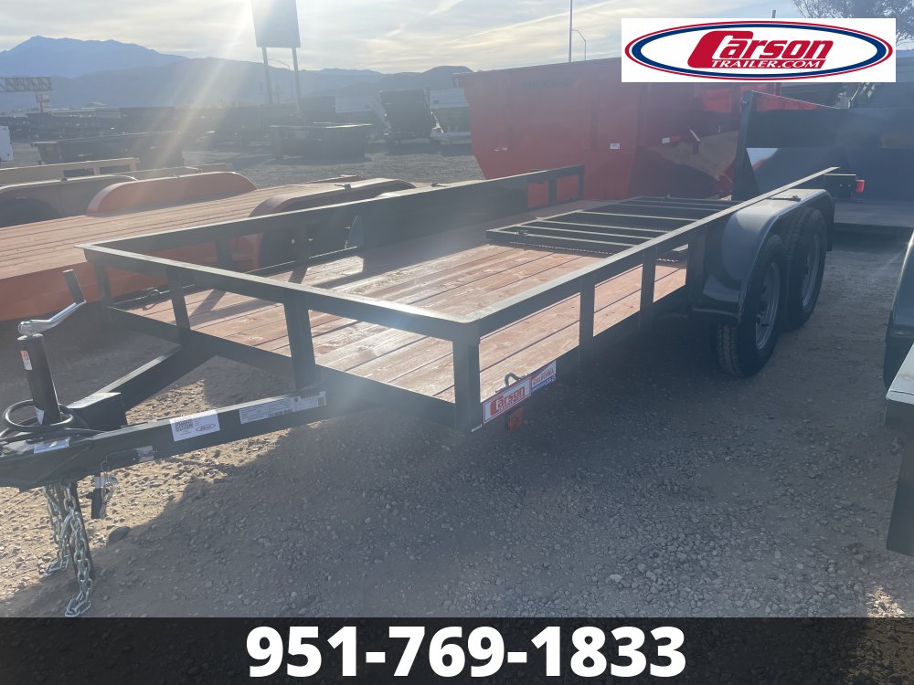 2025 CARSON 6.5' X 16' T/A STANDARD UTILITY TRAILER