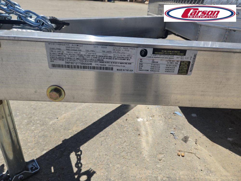 72x12 Stealth Trailers Enclosed Cargo
