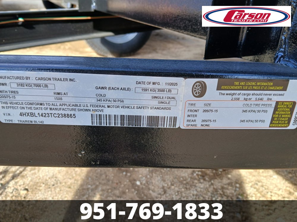 77x14 Carson Landscape Trailer