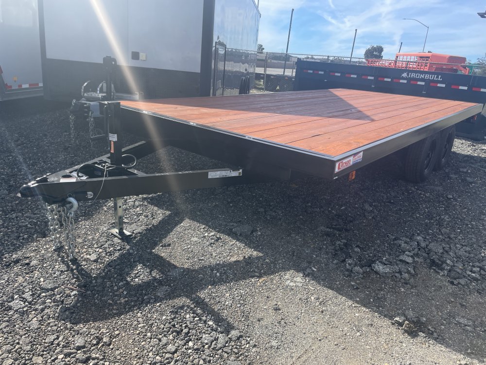 2024 CARSON 8.5' X 18' DECKOVER FLATBED TRAILER