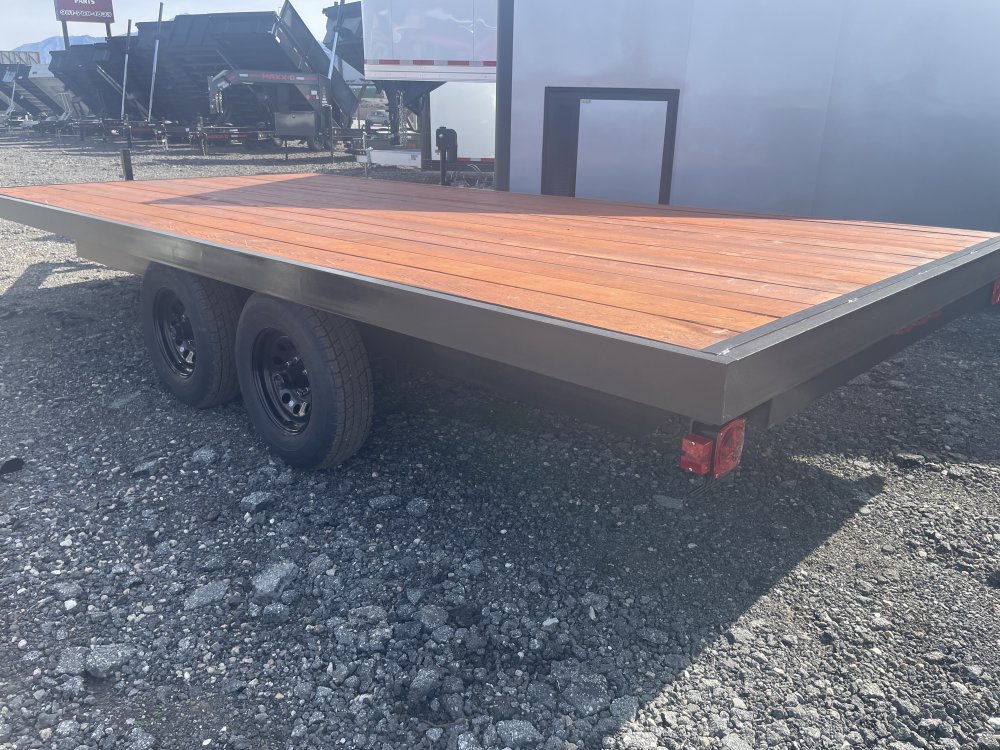 2024 CARSON 8.5' X 18' DECKOVER FLATBED TRAILER