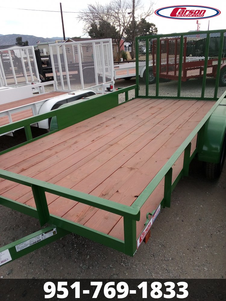 2025 CARSON 6.5' X 14' T/A STANDARD UTILITY TRAILER