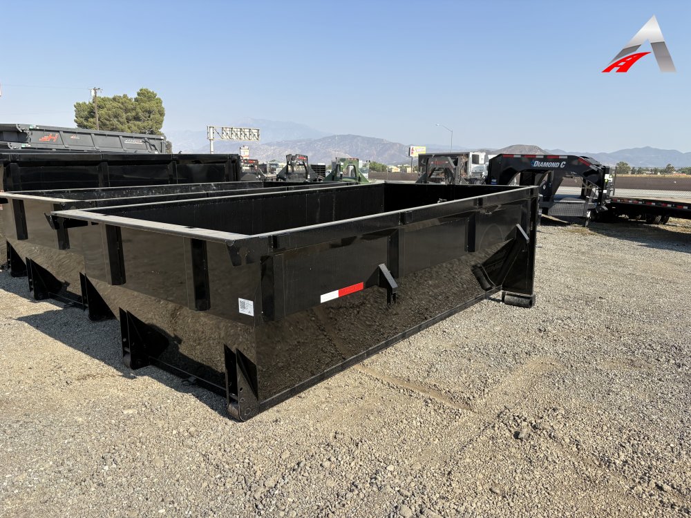 CONSIGNMENT*ROX 83" X 14' ROLL OFF DUMP BIN -SOLD AS IS