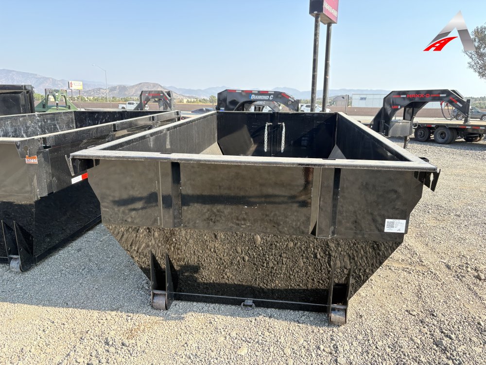 CONSIGNMENT*ROX 83" X 14' ROLL OFF DUMP BIN -SOLD AS IS