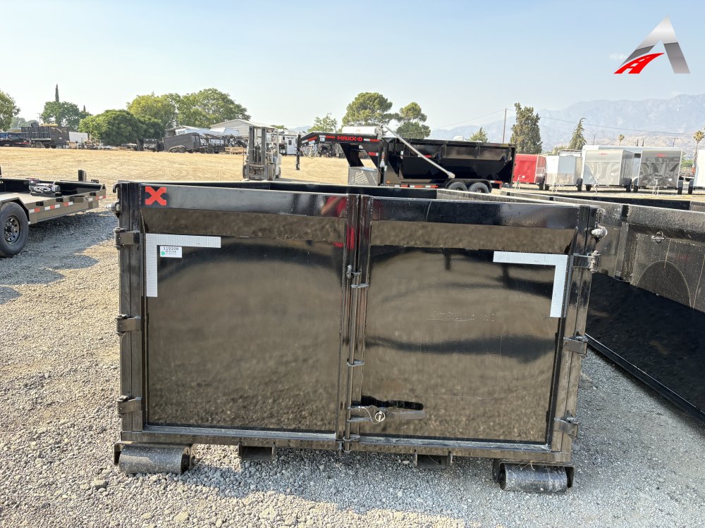 CONSIGNMENT*ROX 83" X 14' ROLL OFF DUMP BIN -SOLD AS IS