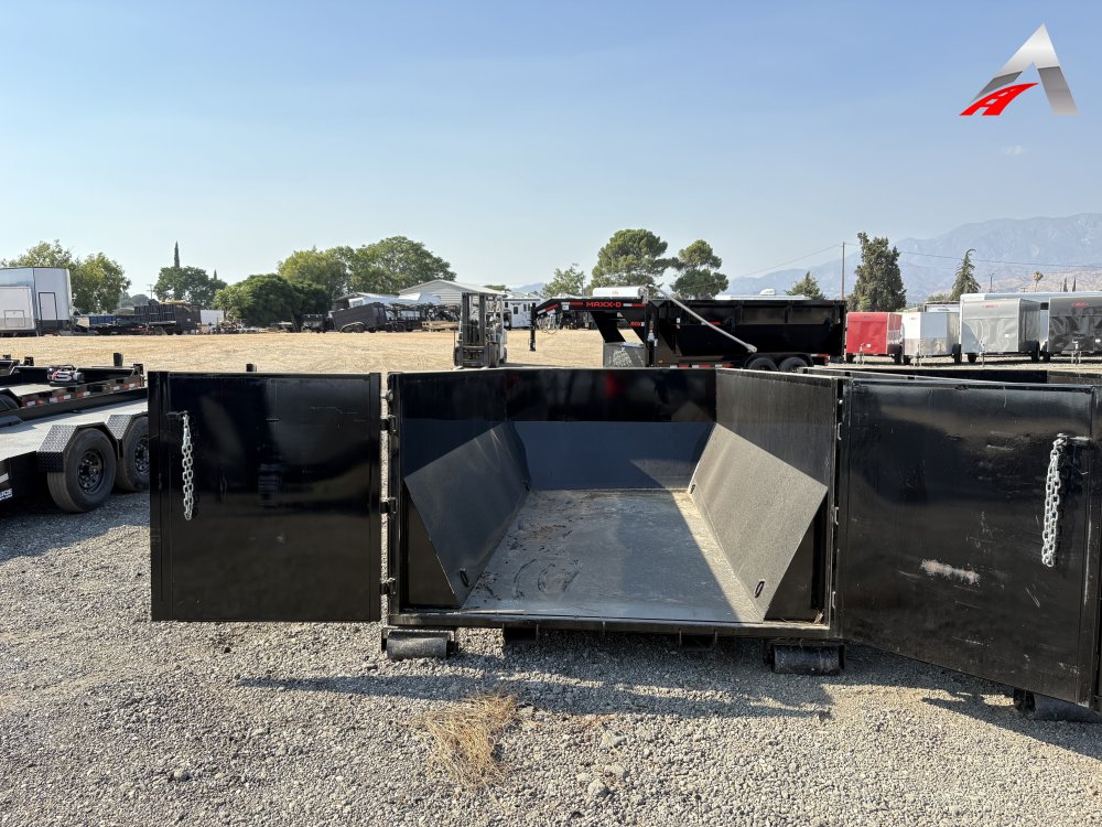 CONSIGNMENT*ROX 83" X 14' ROLL OFF DUMP BIN -SOLD AS IS