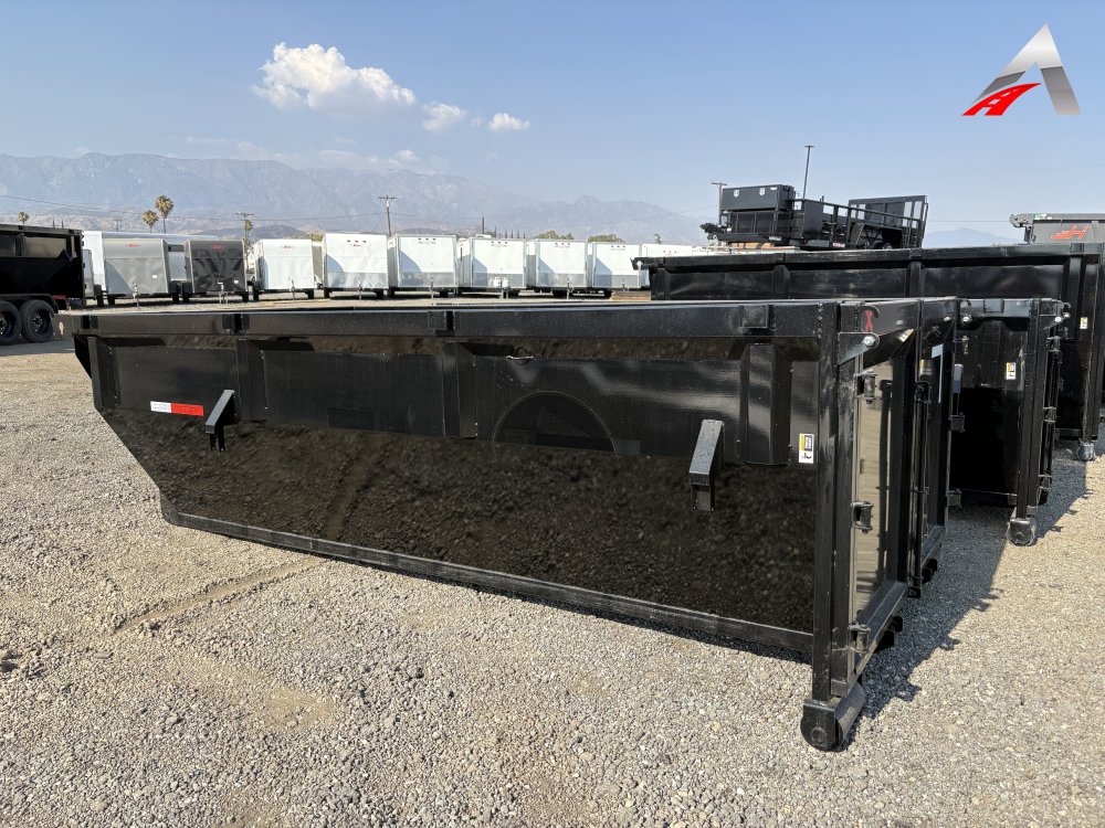 CONSIGNMENT*ROX 83" X 14' ROLL OFF DUMP BIN -SOLD AS IS