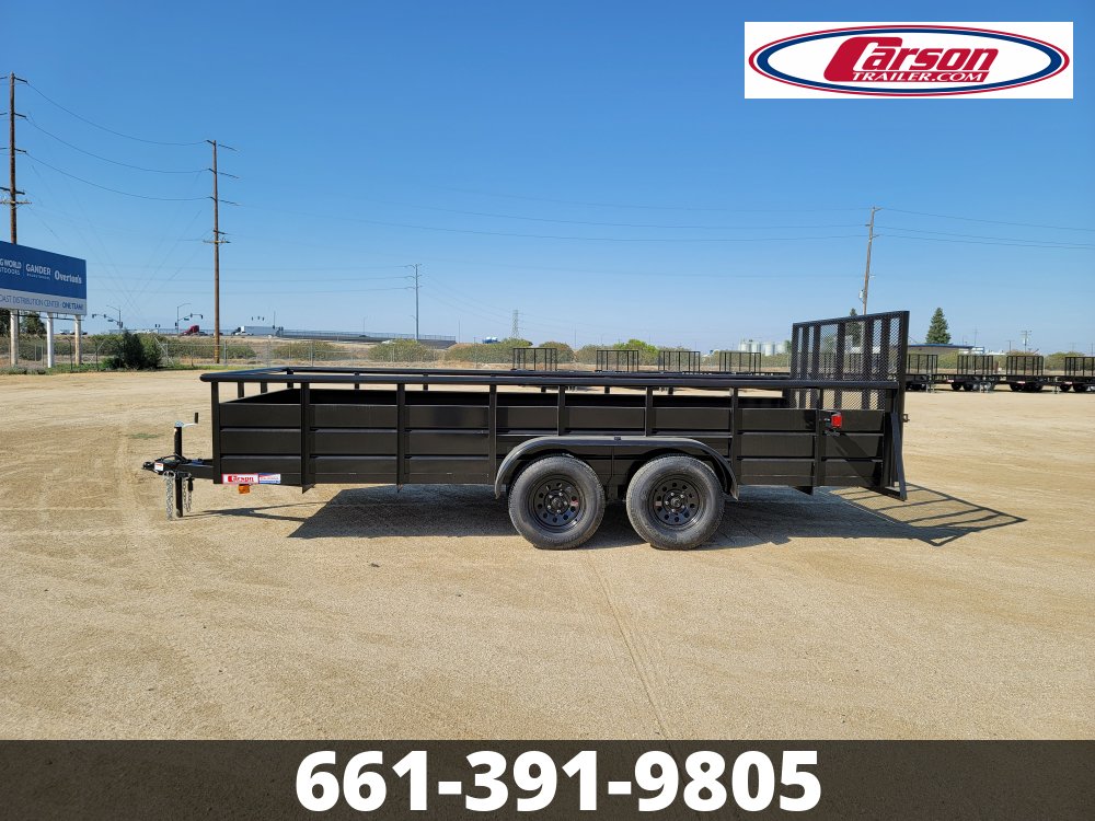 82x16 Carson Trailer Landscape Trailer