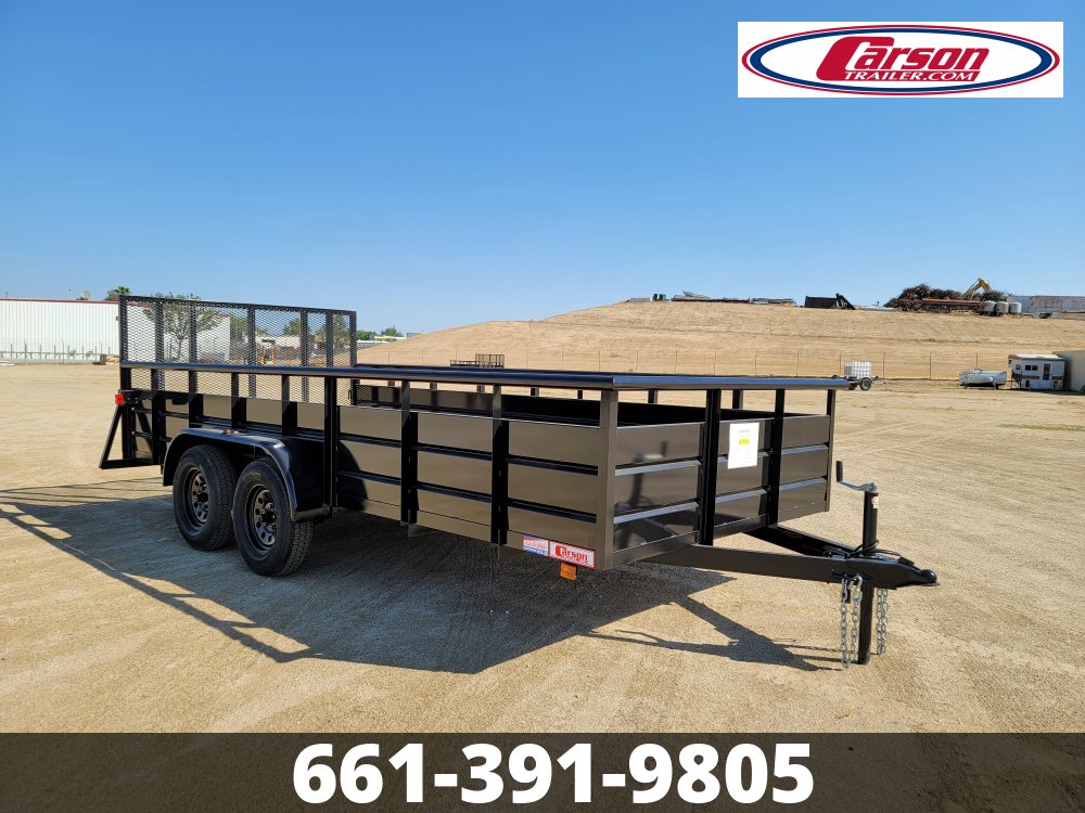 82x16 Carson Trailer Landscape Trailer