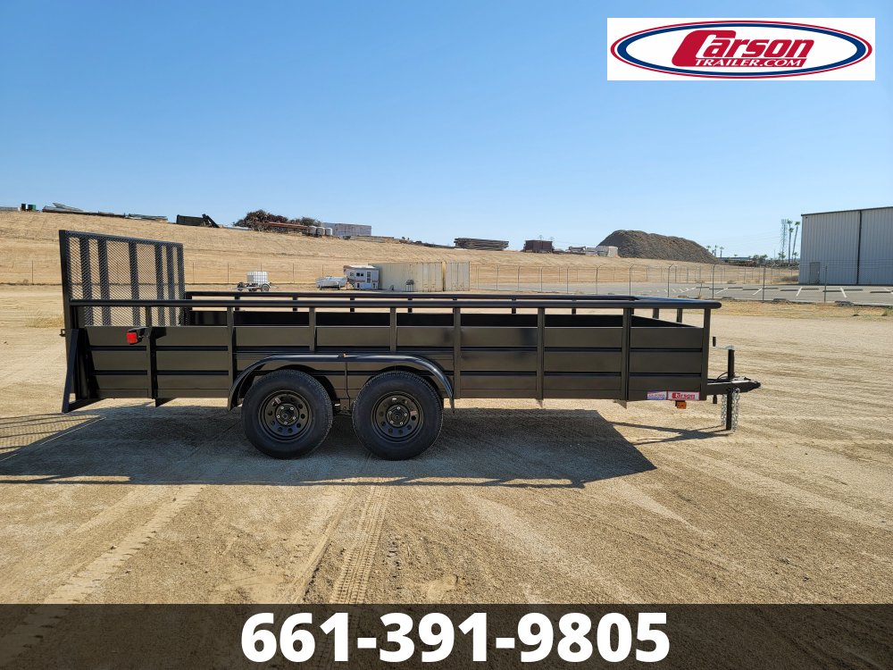 82x16 Carson Trailer Landscape Trailer