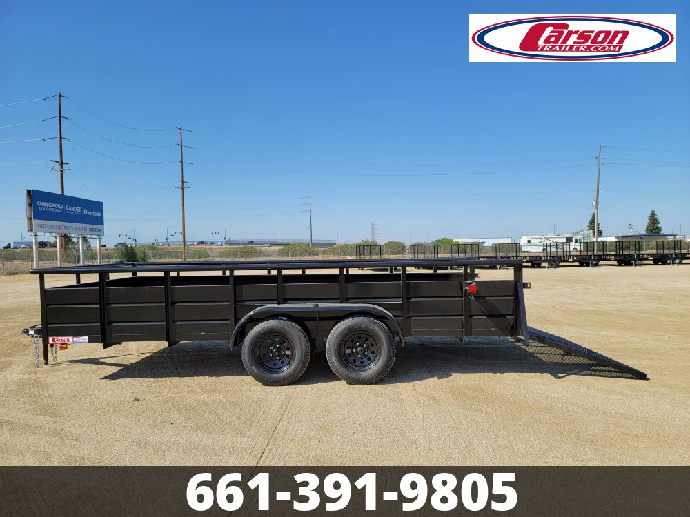 82x16 Carson Trailer Landscape Trailer