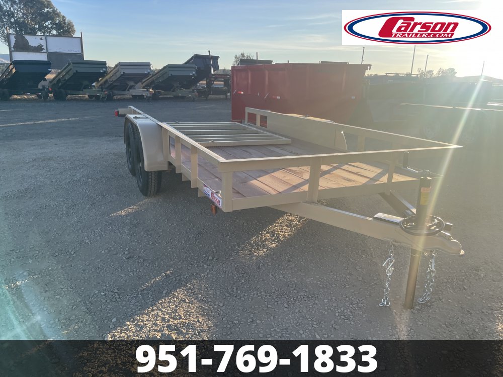 2025 CARSON 6.5' X 14' T/A STANDARD UTILITY TRAILER