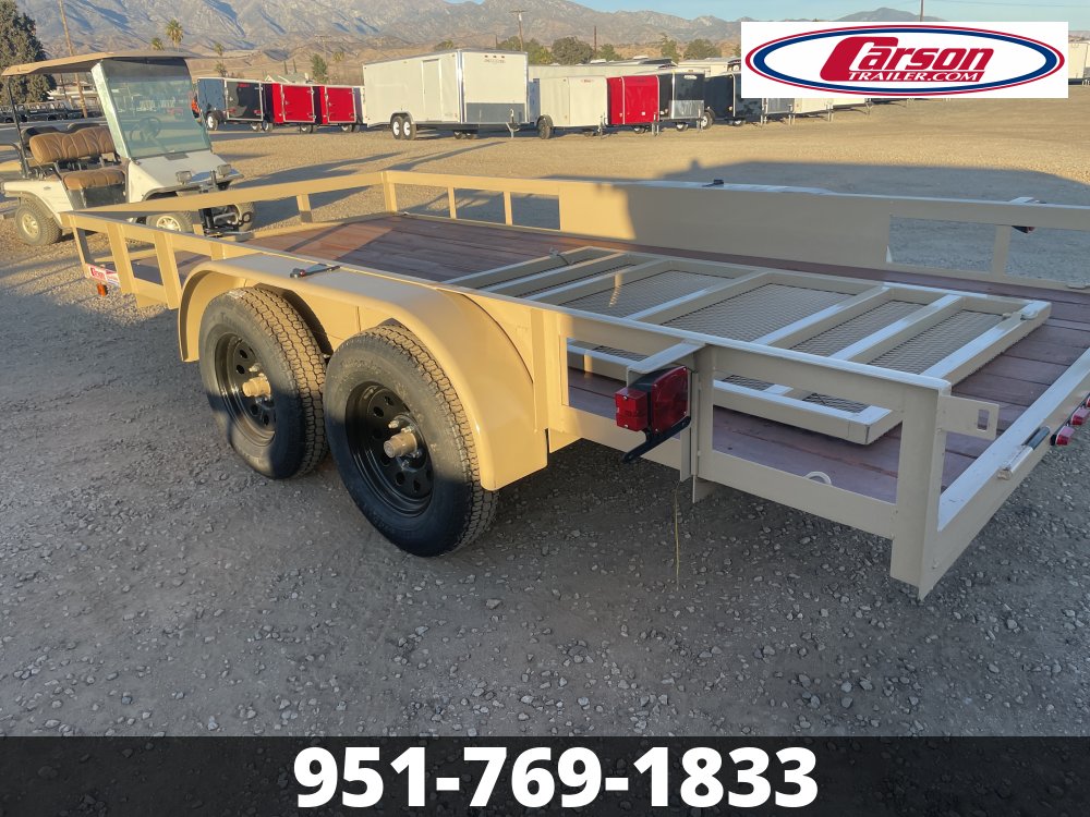 2025 CARSON 6.5' X 14' T/A STANDARD UTILITY TRAILER