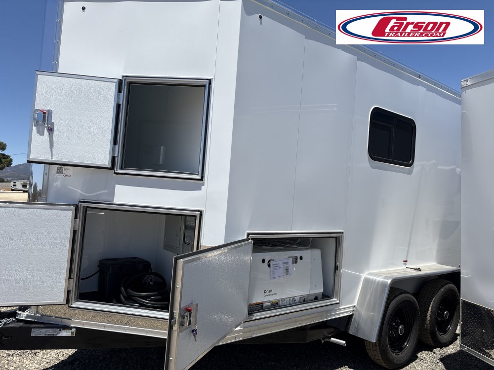 2025 CARSON 83" X 12" T/A FULLY LOADED DOG GROOMING TRAILER