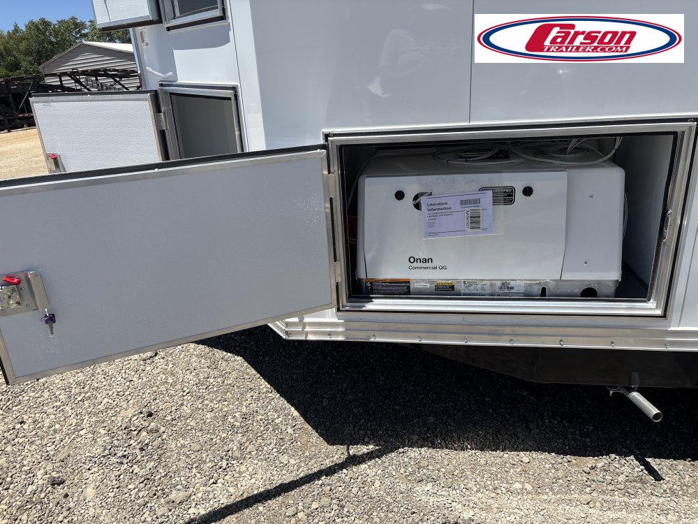 2025 CARSON 83" X 12" T/A FULLY LOADED DOG GROOMING TRAILER