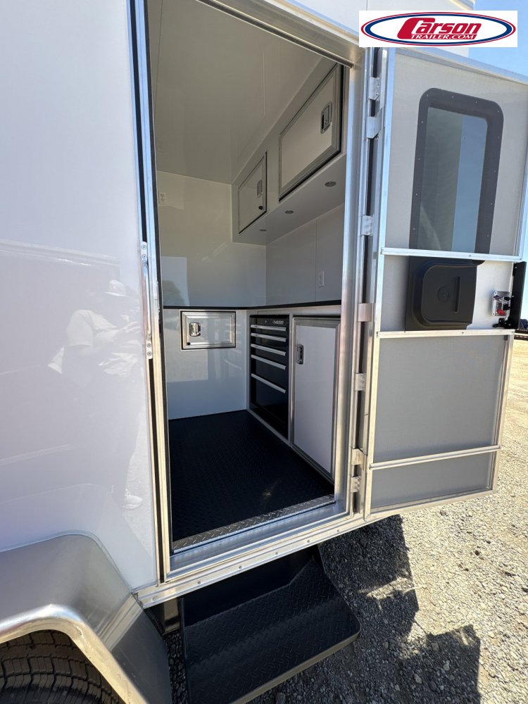 2025 CARSON 83" X 12" T/A FULLY LOADED DOG GROOMING TRAILER