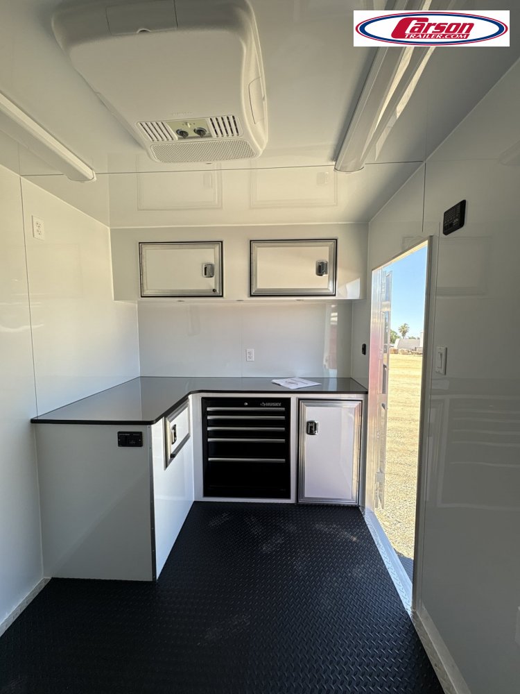 2025 CARSON 83" X 12" T/A FULLY LOADED DOG GROOMING TRAILER