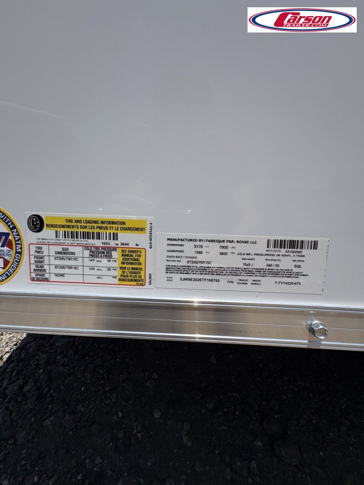 102x20 Formula Enclosed Cargo