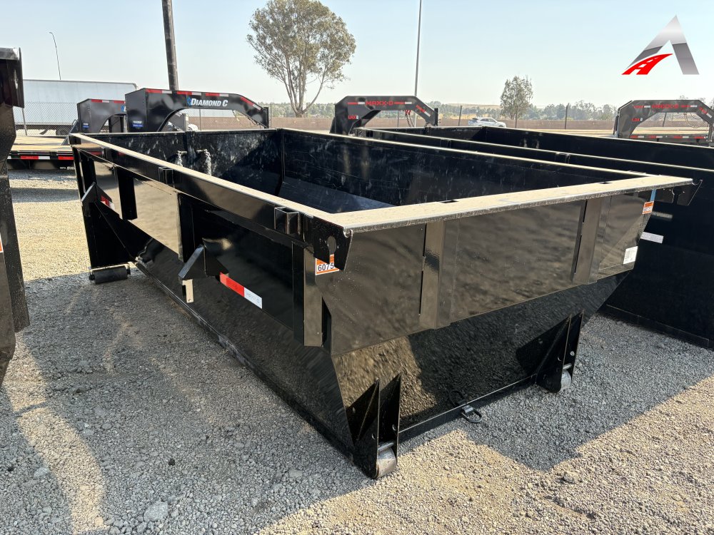 CONSIGNMENT*ROX 83" X 14' ROLL OFF DUMP BIN -SOLD AS IS