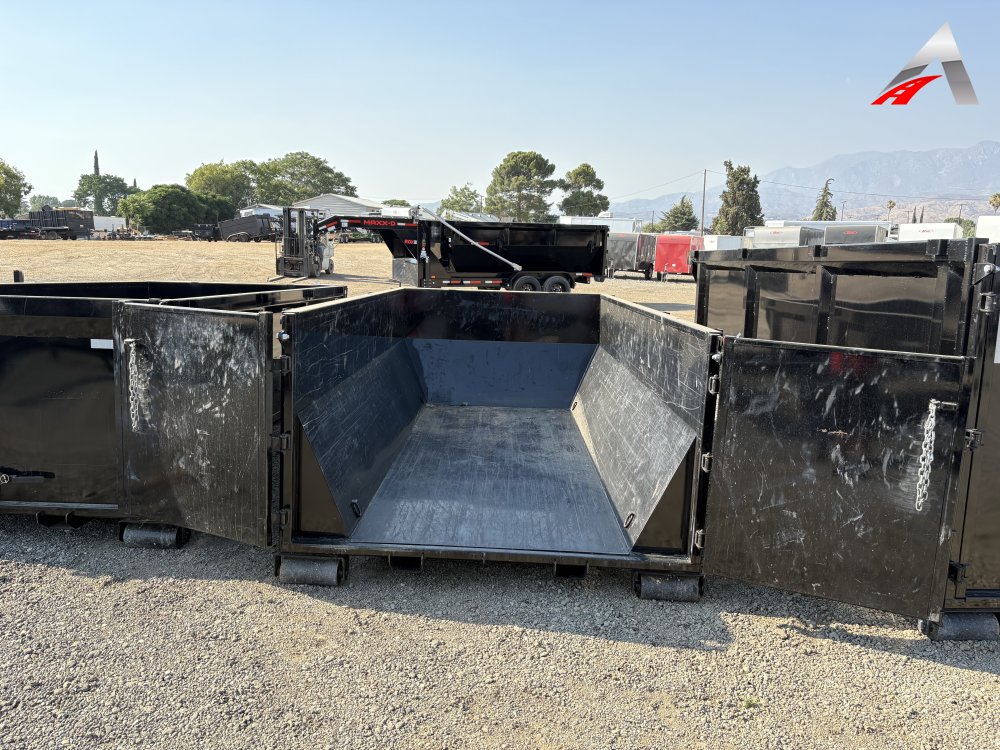 CONSIGNMENT*ROX 83" X 14' ROLL OFF DUMP BIN -SOLD AS IS