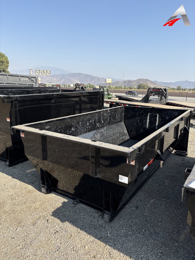 CONSIGNMENT*ROX 83" X 14' ROLL OFF DUMP BIN -SOLD AS IS