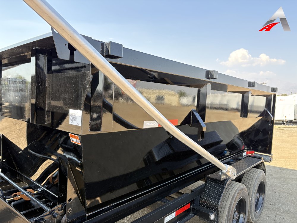 CONSIGNMENT*ROX 83" X 14' ROLL OFF DUMP BIN -SOLD AS IS