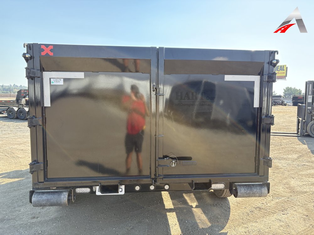 CONSIGNMENT*ROX 83" X 14' ROLL OFF DUMP BIN -SOLD AS IS