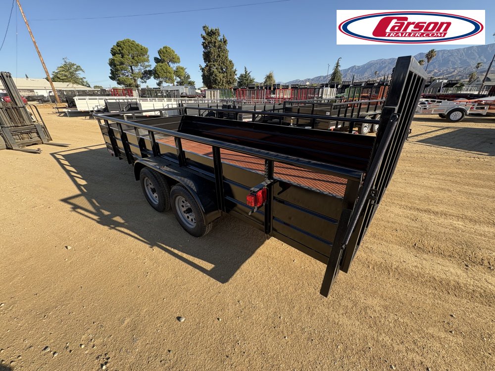 82x16 Carson Trailer Landscape Trailer