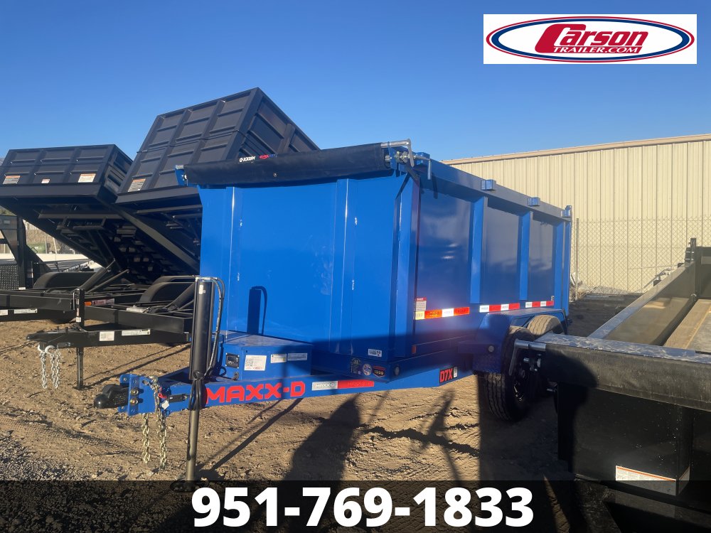 2025 MAXXD D7X 72" X 12' DUMP TRAILER