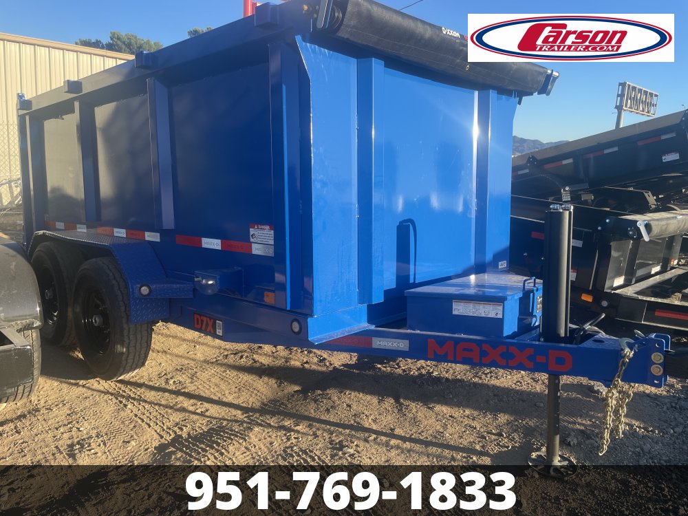 2025 MAXXD D7X 72" X 12' DUMP TRAILER