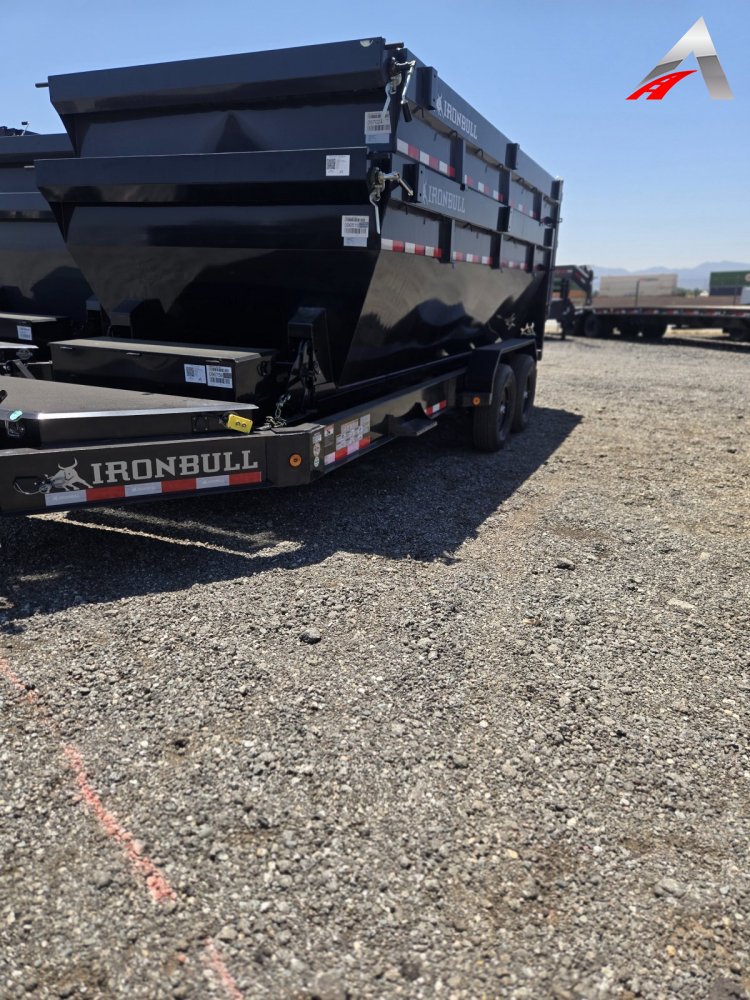 83x16 Iron Bull ROLL OFF TRAILER