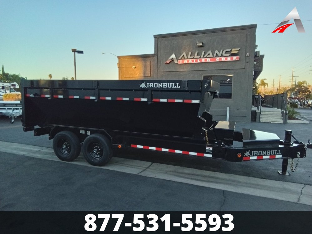 83x16 Iron Bull ROLL OFF TRAILER