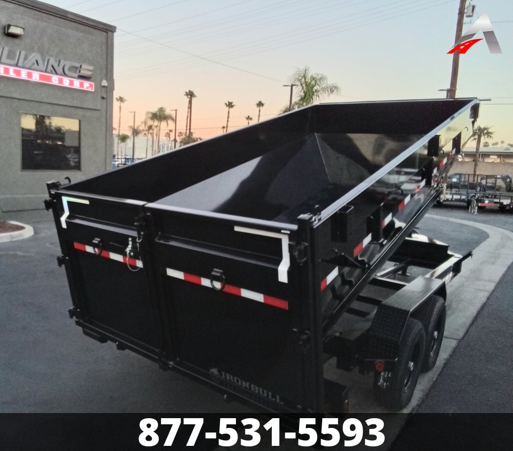 83x16 Iron Bull ROLL OFF TRAILER