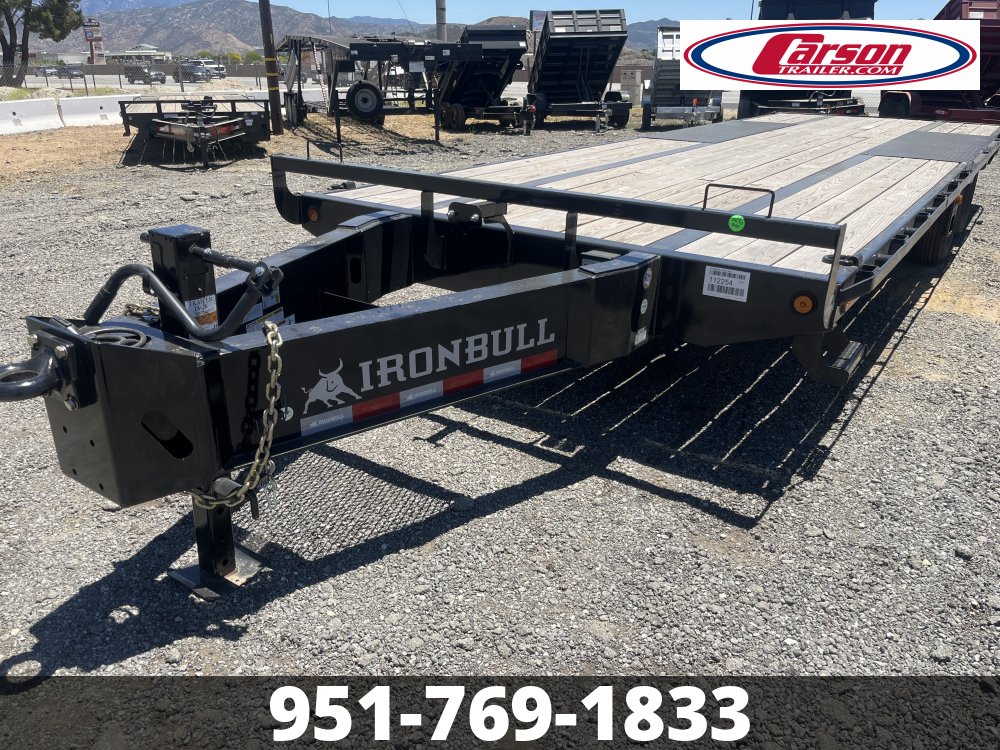 2024 IRON BULL 102" X 26' PINTLE DECKOVER FLATBED