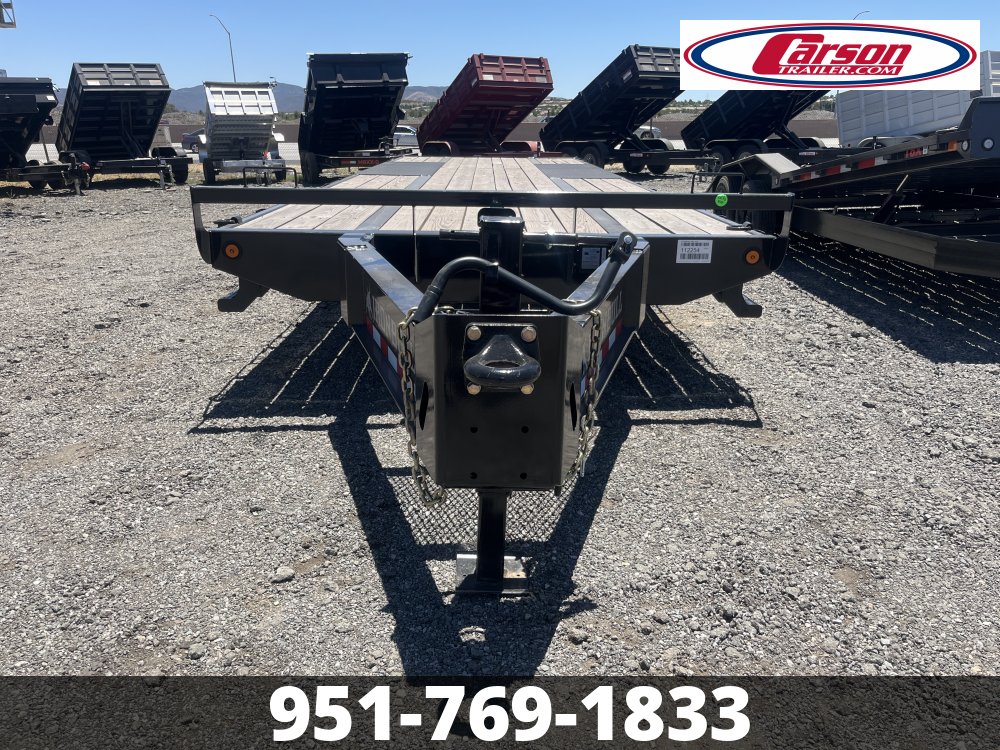 2024 IRON BULL 102" X 26' PINTLE DECKOVER FLATBED