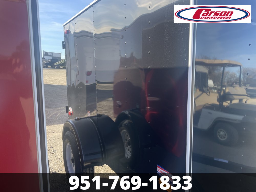 20252 CARSON 5' X 8' S/A ENCLOSED TRAILER (EL)