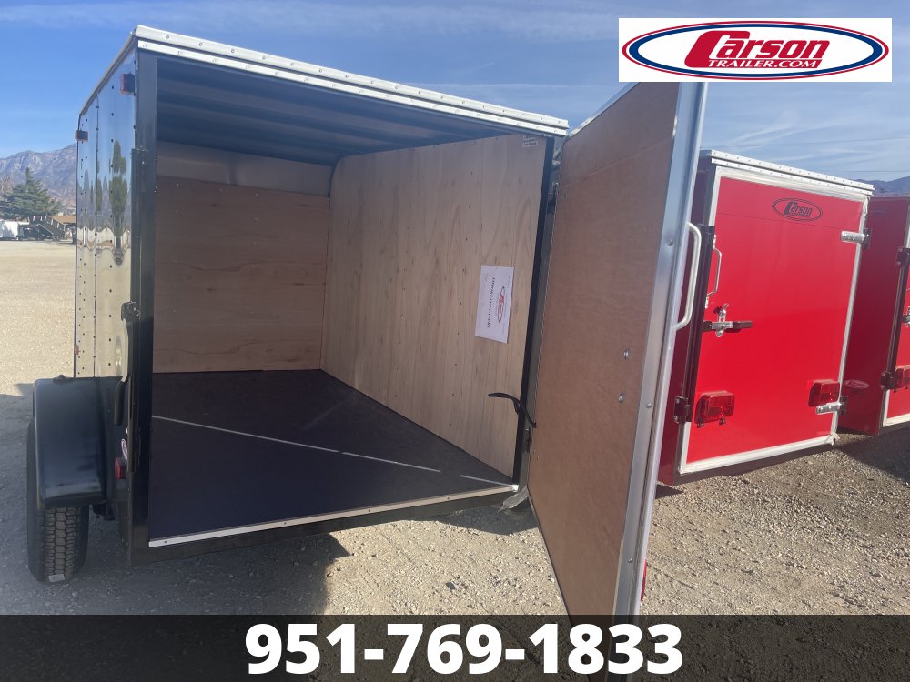 20252 CARSON 5' X 8' S/A ENCLOSED TRAILER (EL)