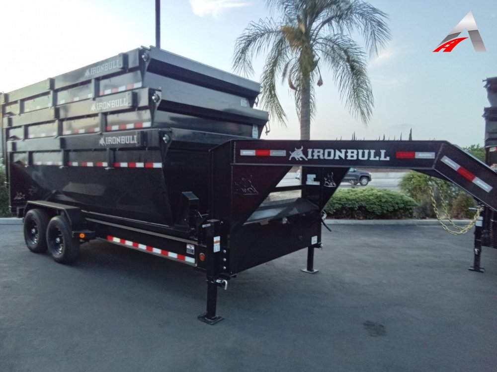 83x16 Iron Bull ROLL OFF TRAILER