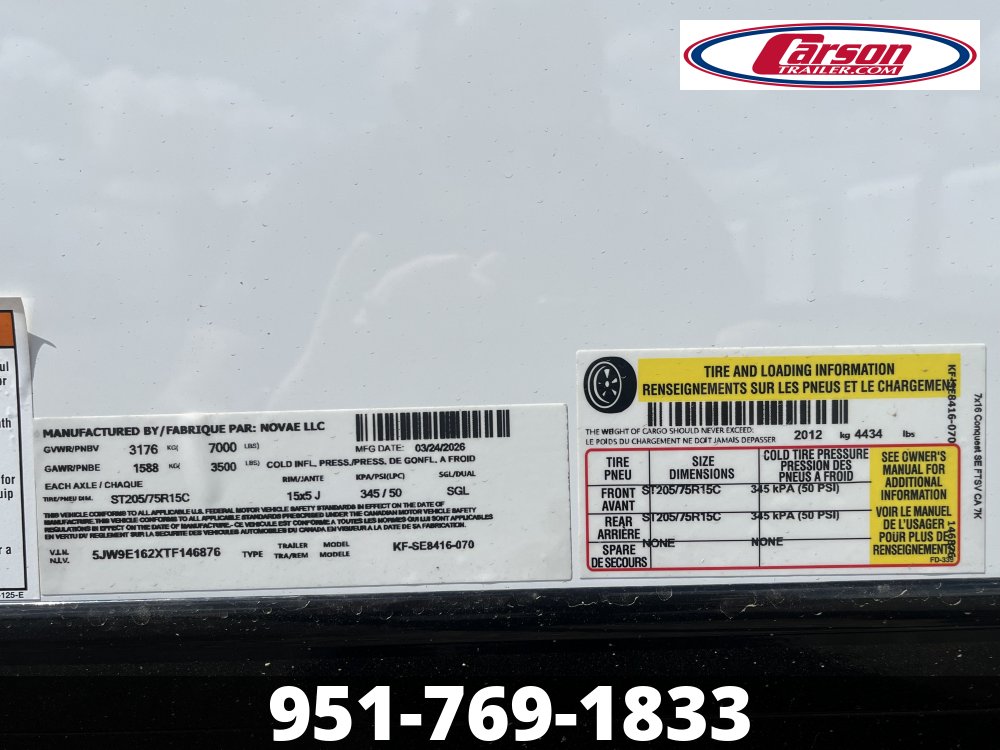 83x16 Formula Enclosed Cargo