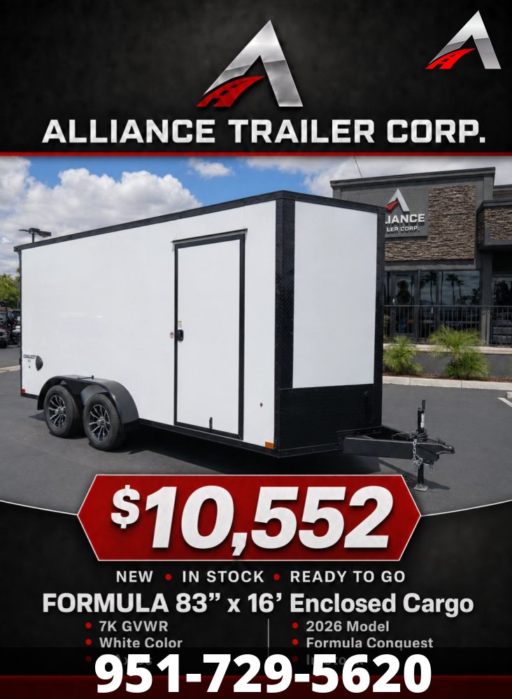 83x16 Formula Enclosed Cargo