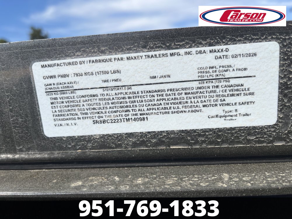 83x22 Maxx-D Open Car Hauler