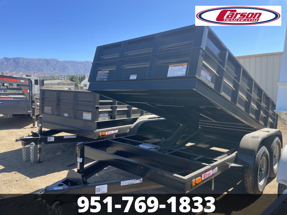 2025 CARSON 7' X 12' DUMP TRAILER