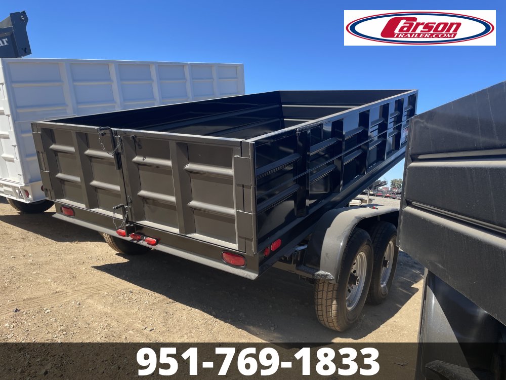 2025 CARSON 7' X 12' DUMP TRAILER